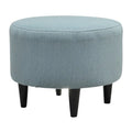 Pouf rond style scandinave
