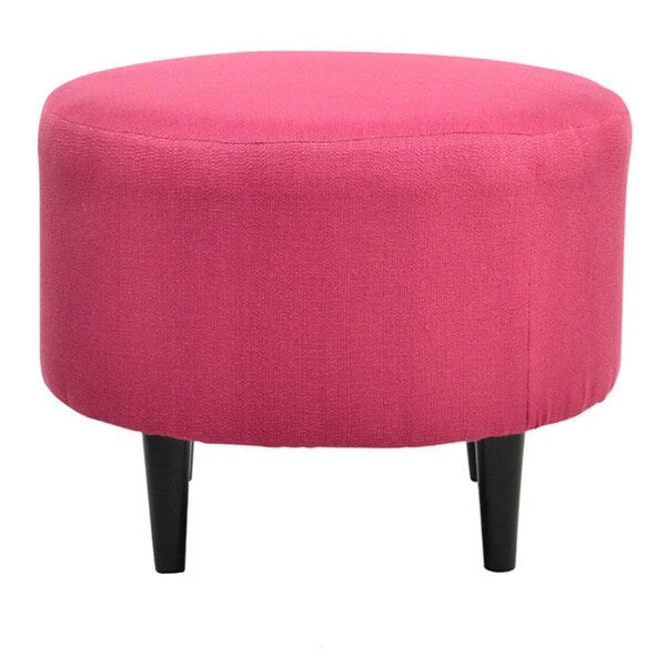 Pouf rond style scandinave