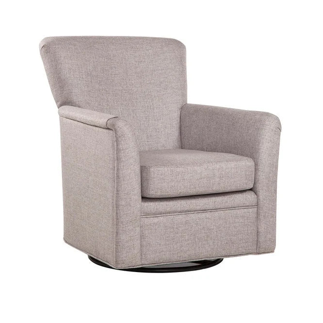 360° Swivel Rocker Chair with Polyester Fabric - ADA Compliant