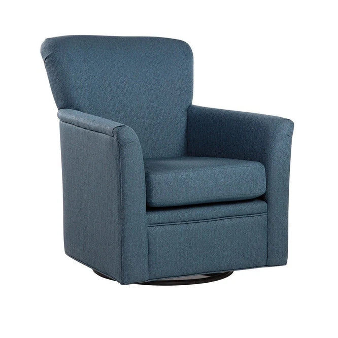360° Swivel Rocker Chair with Polyester Fabric - ADA Compliant