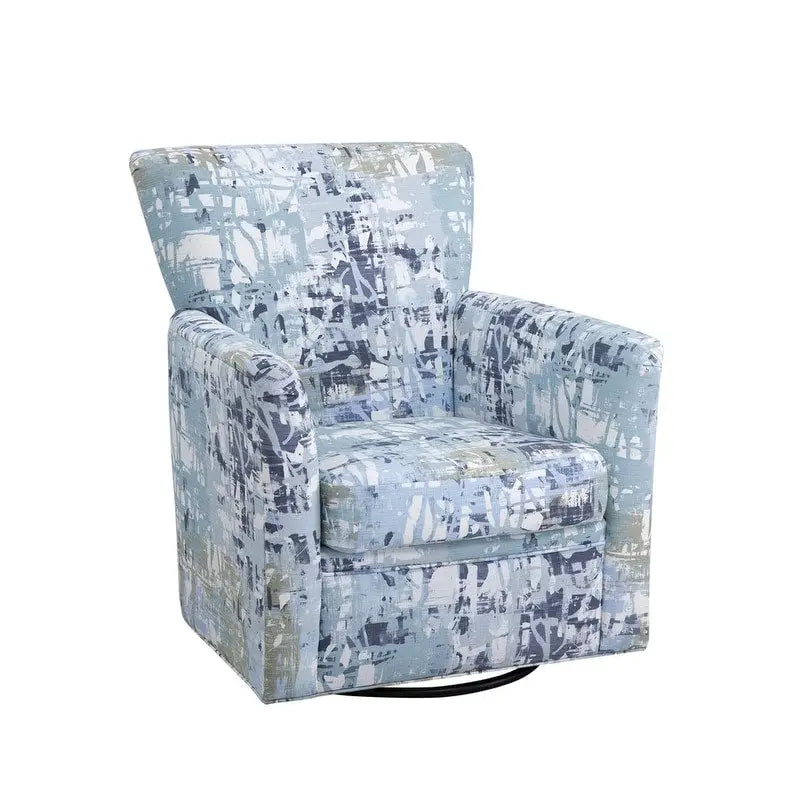 360° Swivel Rocker Chair with Polyester Fabric - ADA Compliant