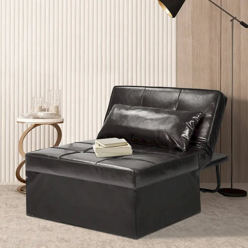 4-in-1 Adjustable Sleeper Sofa Chair with Ottoman