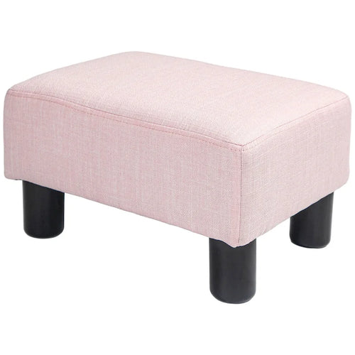 16 Cube Modern Linen Footrest Ottoman