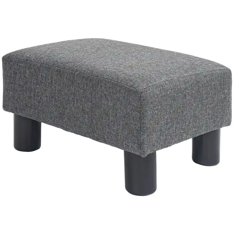 16 Cube Modern Linen Footrest Ottoman