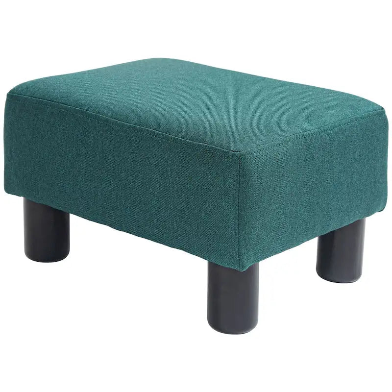16 Cube Modern Linen Footrest Ottoman