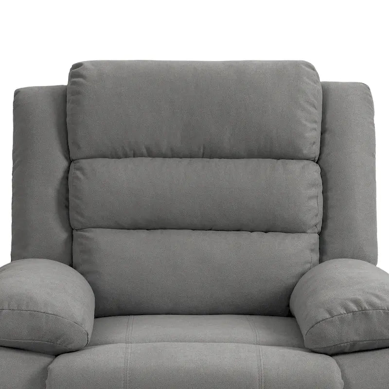 Classic and Traditional Manual Recliner Chair Single Sofa