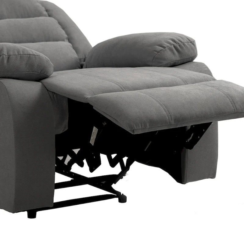 Classic and Traditional Manual Recliner Chair Single Sofa