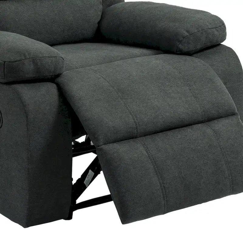 Classic and Traditional Manual Recliner Chair Single Sofa