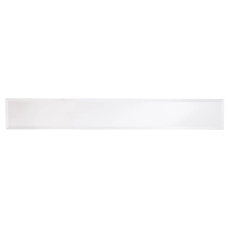 Console étroite et longue avec plateau miroir - Piètement en métal doré