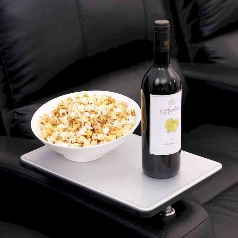Aluminum Swivel Tray Table for Home Theater Seating