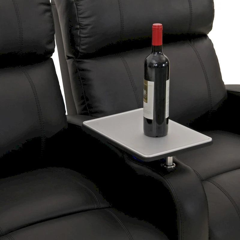 Aluminum Swivel Tray Table for Home Theater Seating