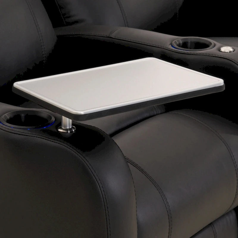 Aluminum Swivel Tray Table for Home Theater Seating