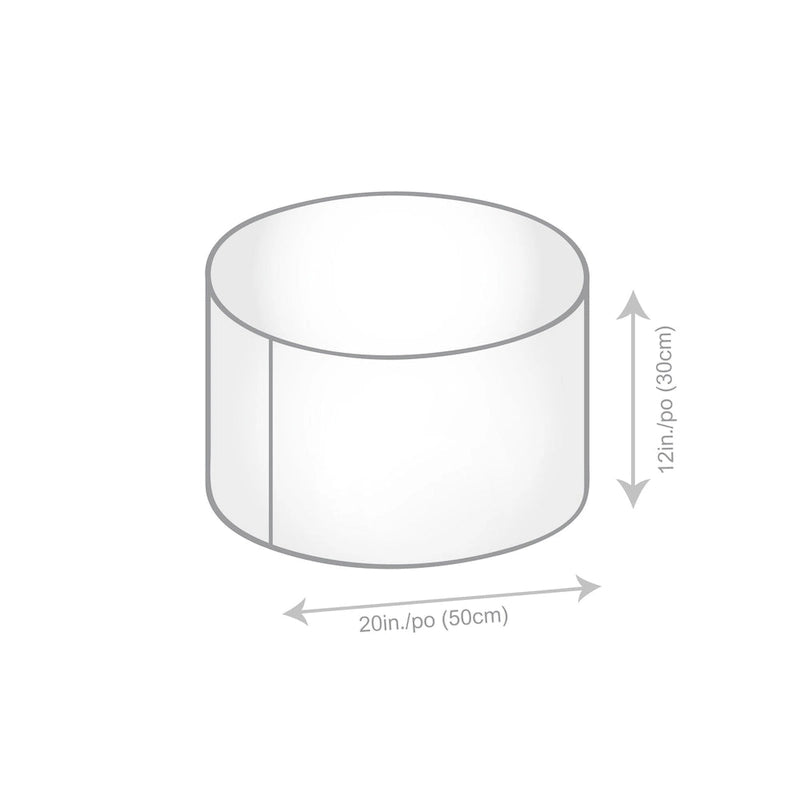 Pouf Ottoman imperméable intérieur/extérieur - 11 couleurs
