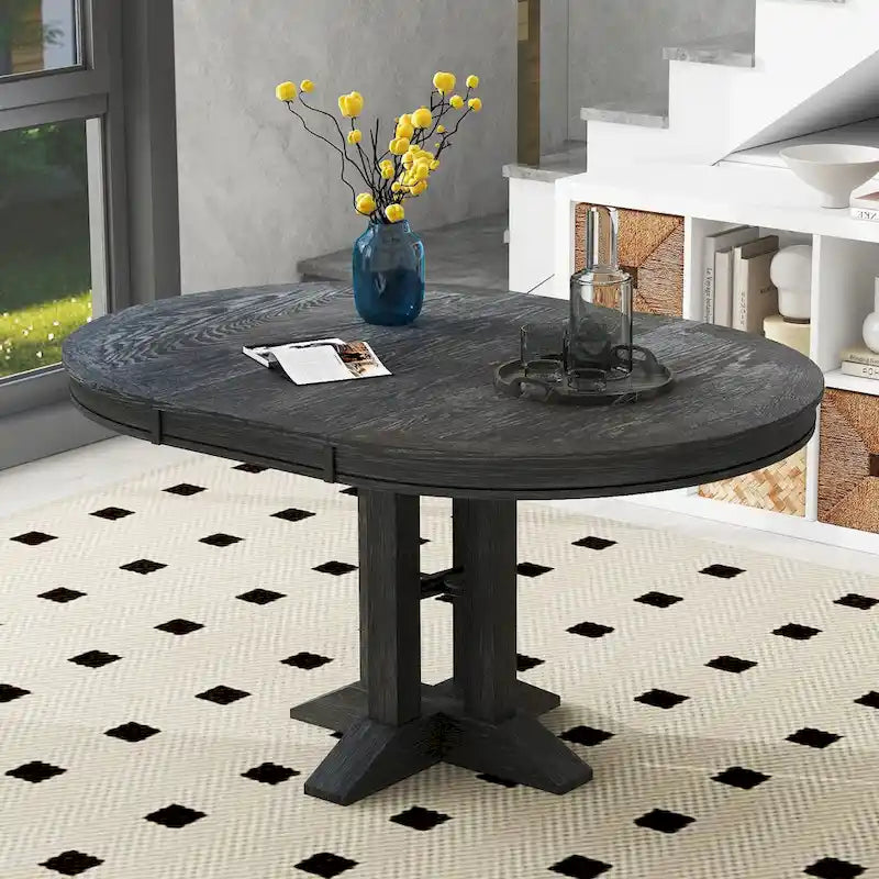 Table à manger extensible ronde