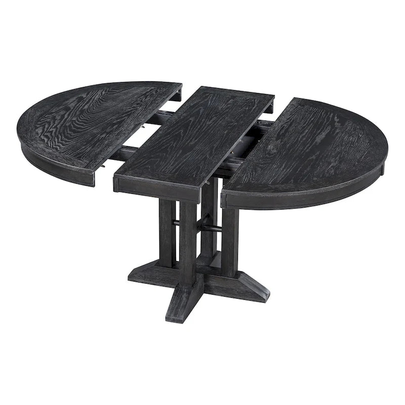 Table à manger extensible ronde