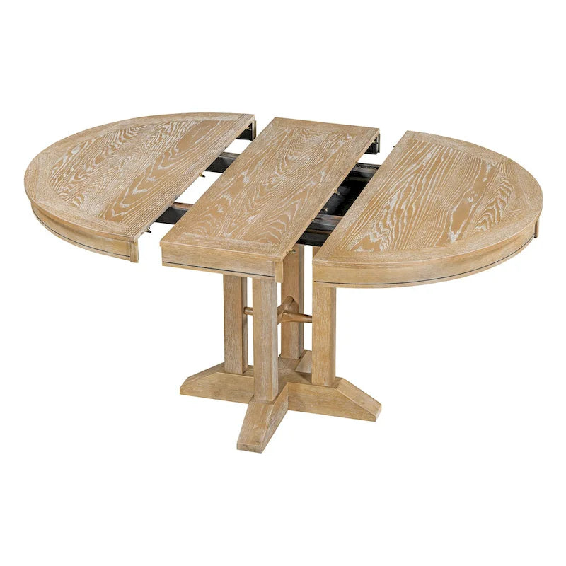 Table à manger extensible ronde