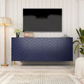 Buffet bahut quatre portes Mid-Century