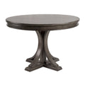 44" Round Dining Table, Solid Wood Classic Design