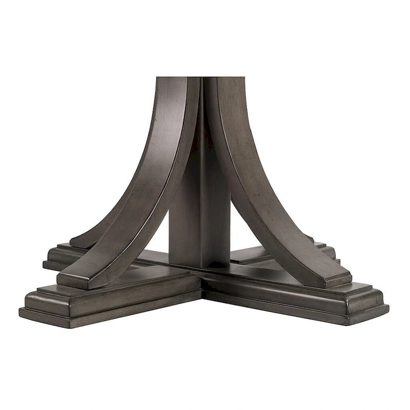 44" Round Dining Table, Solid Wood Classic Design